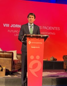 Juan López-Belmonte, durante su intervención.