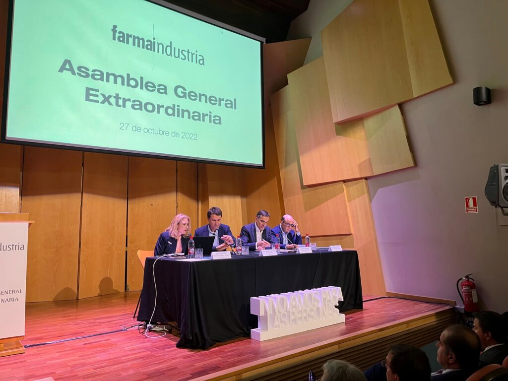 Juan López-Belmonte, en su discurso de despedida de presidente de Farmaindustria.